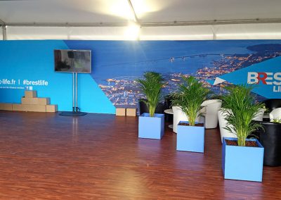 Stand chapiteau Concept Expo à Brest 2016