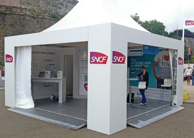 Stand chapiteau Concept Expo à Brest 2016