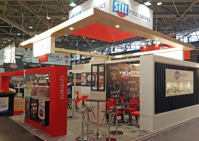 Stand professionnel, La Sill au Sirha de Lyon (salon de la restauration et de l'hôtellerie)