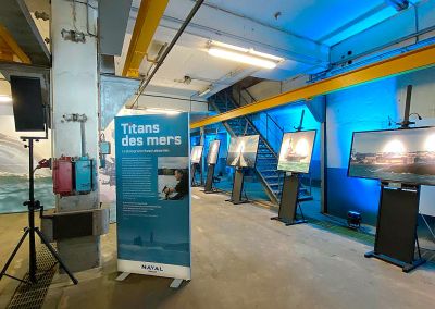 EXPOSITION TITANS DES MERS