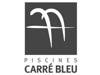 Logo Carré Bleu Piscines