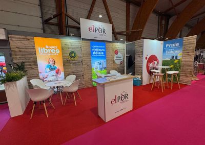 Stand écomodulable, Elpor
