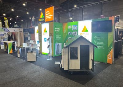 Stand écomodulable, Prisol